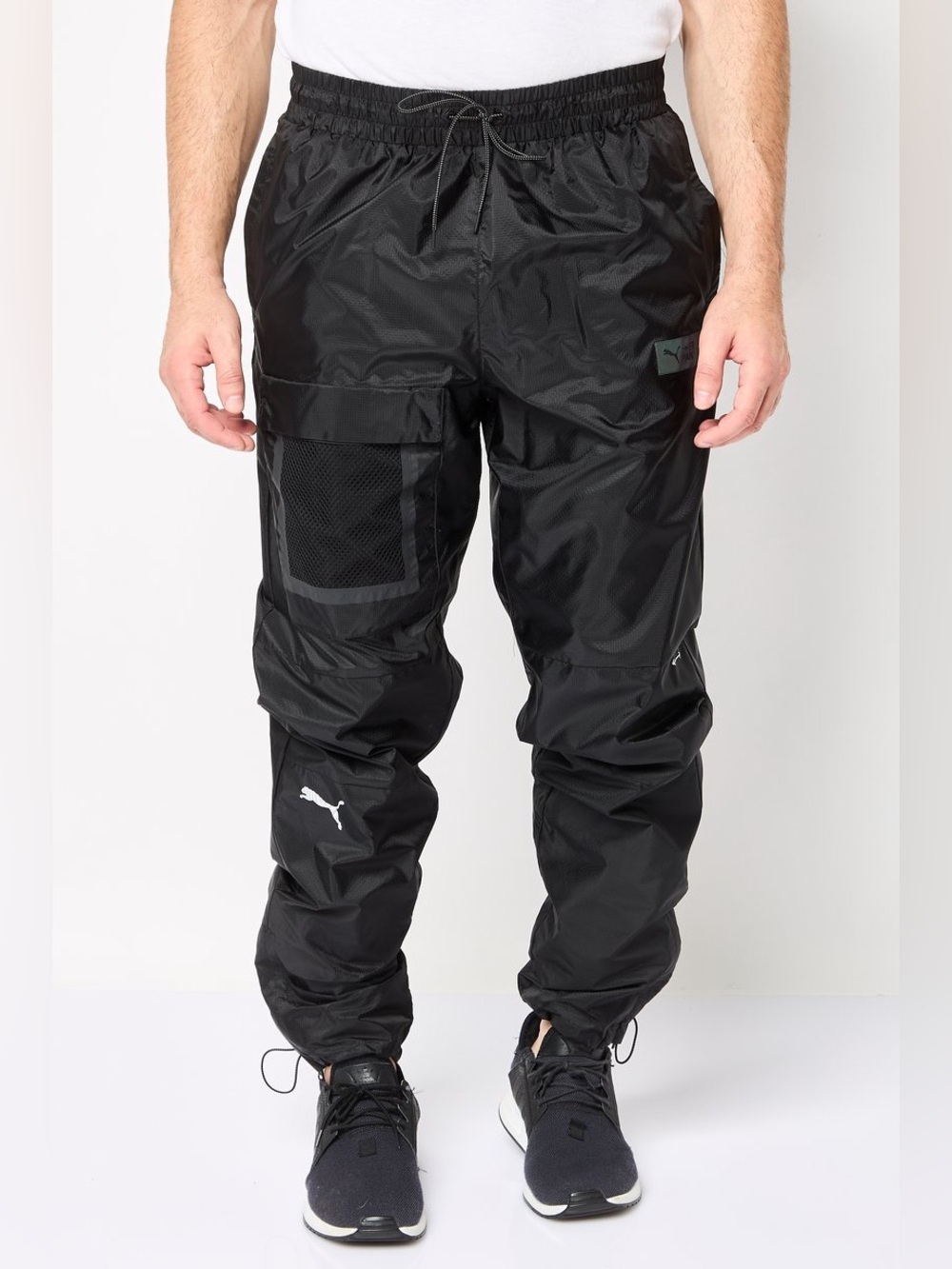 Puma x Felipe Pantone Black Nylon Pants - Size Large